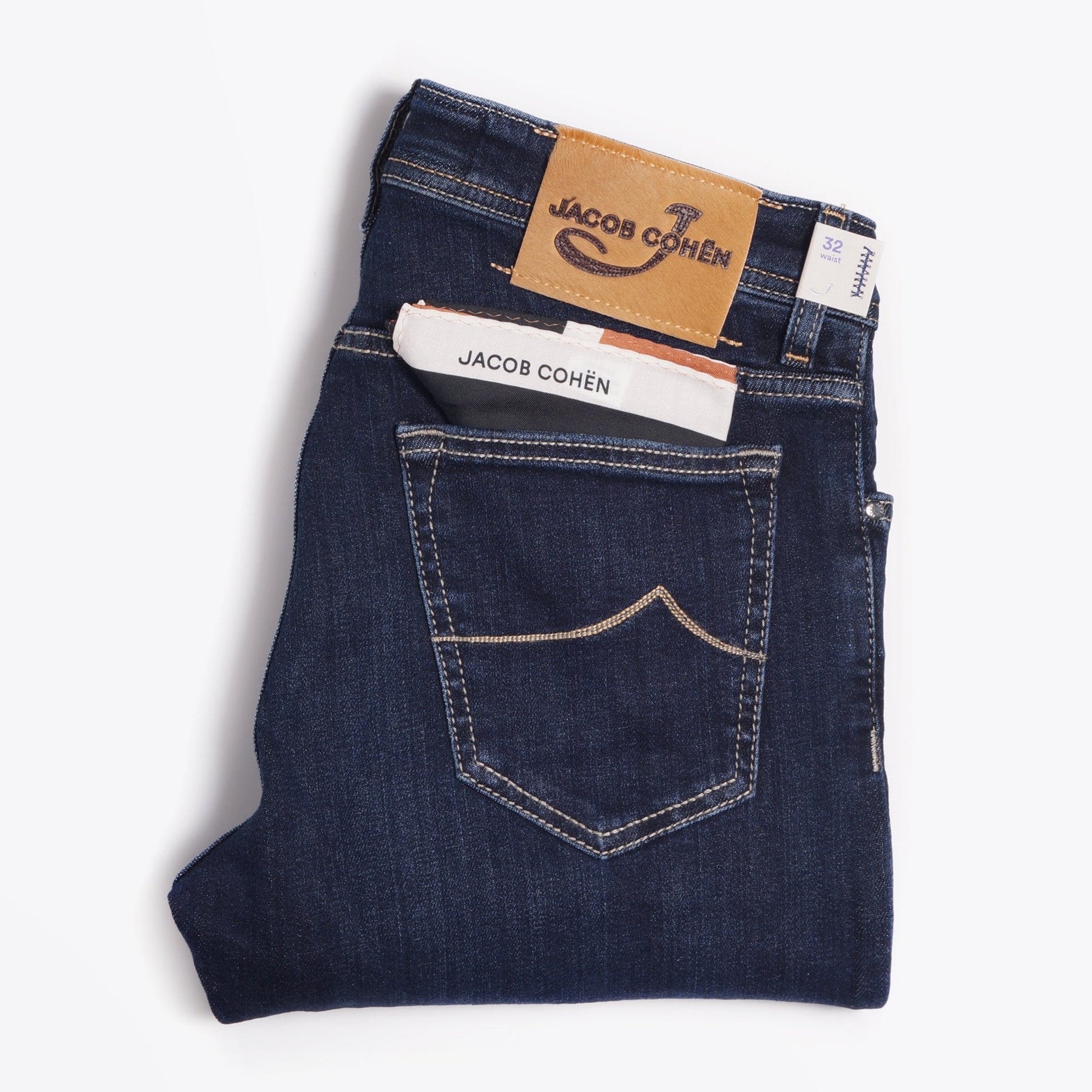 Jacob J688 Mid Rise Comfort Jeans - Indigo
