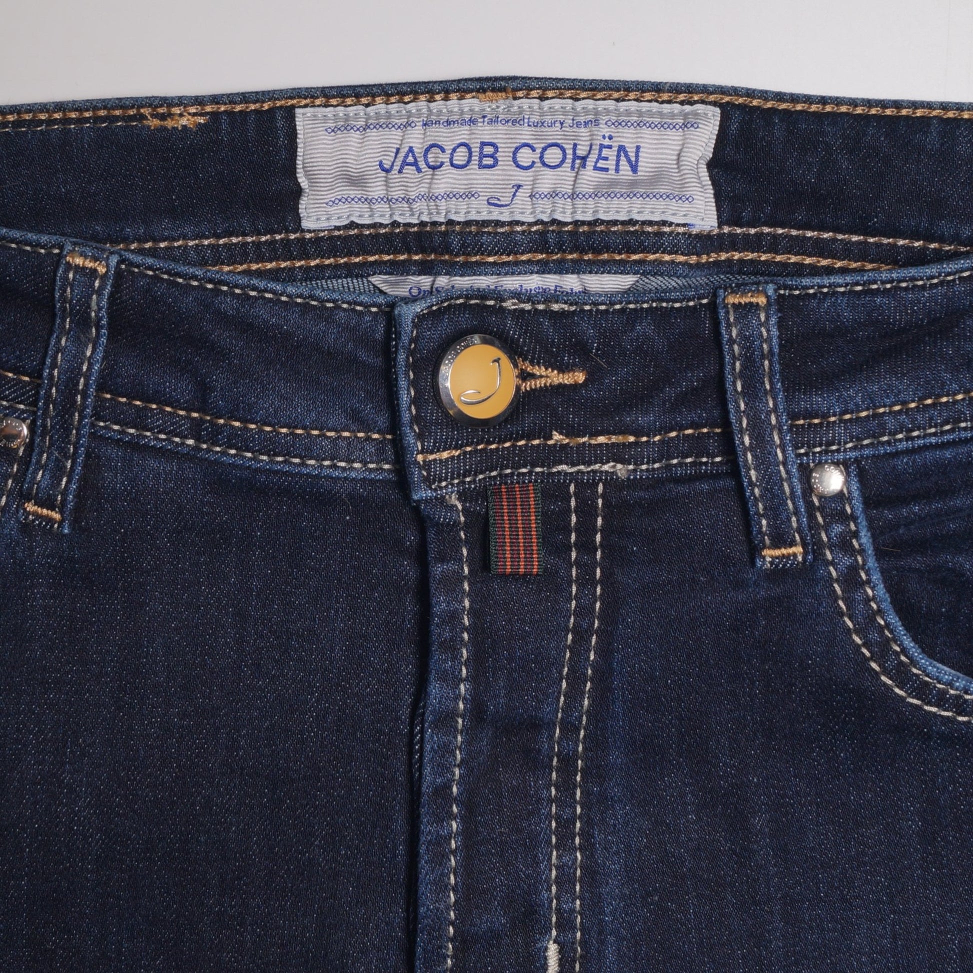 Jacob J688 Mid Rise Comfort Jeans - Indigo