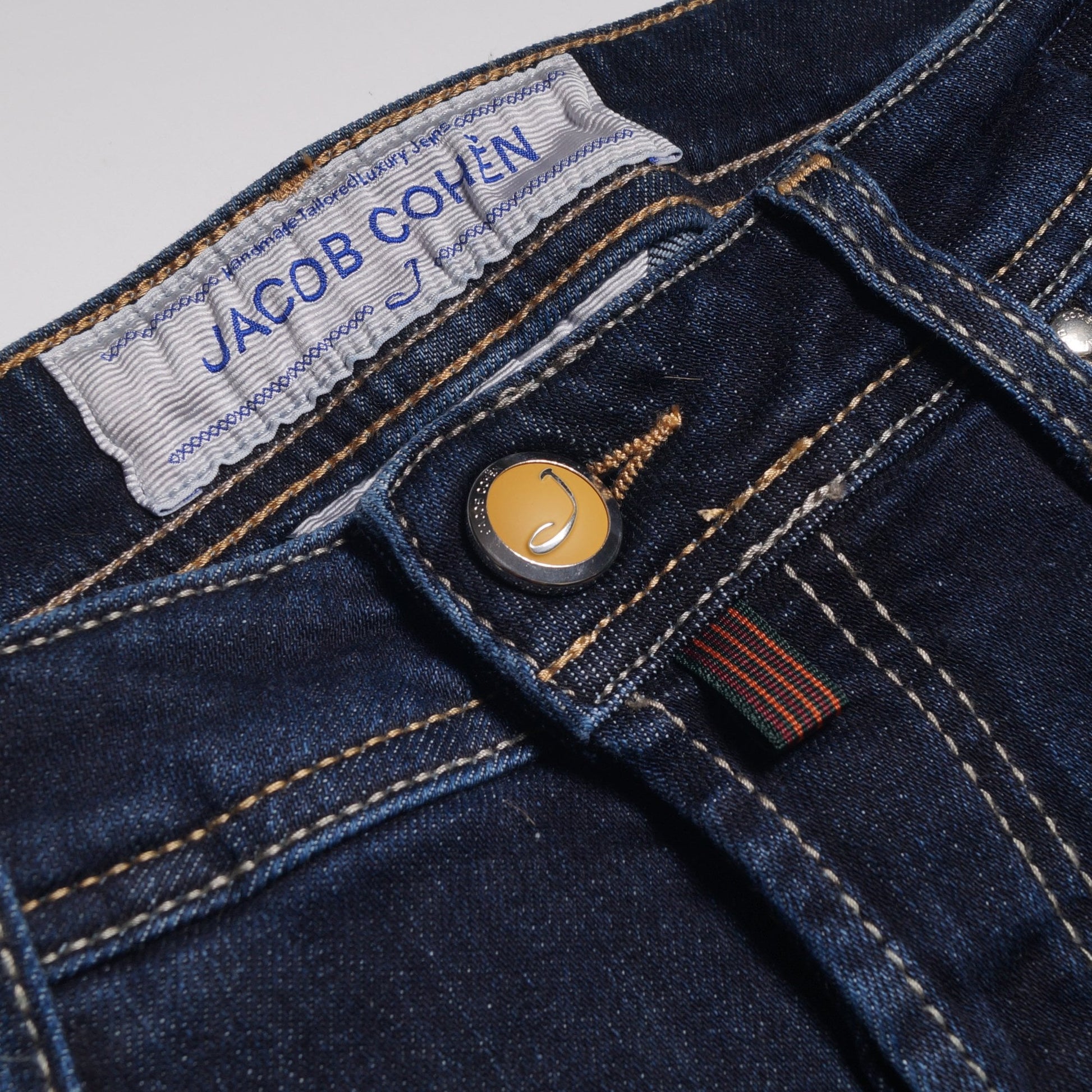 Jacob J688 Mid Rise Comfort Jeans - Indigo