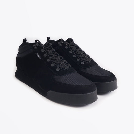 - Nubuck 'Harlan' Trainers - Black