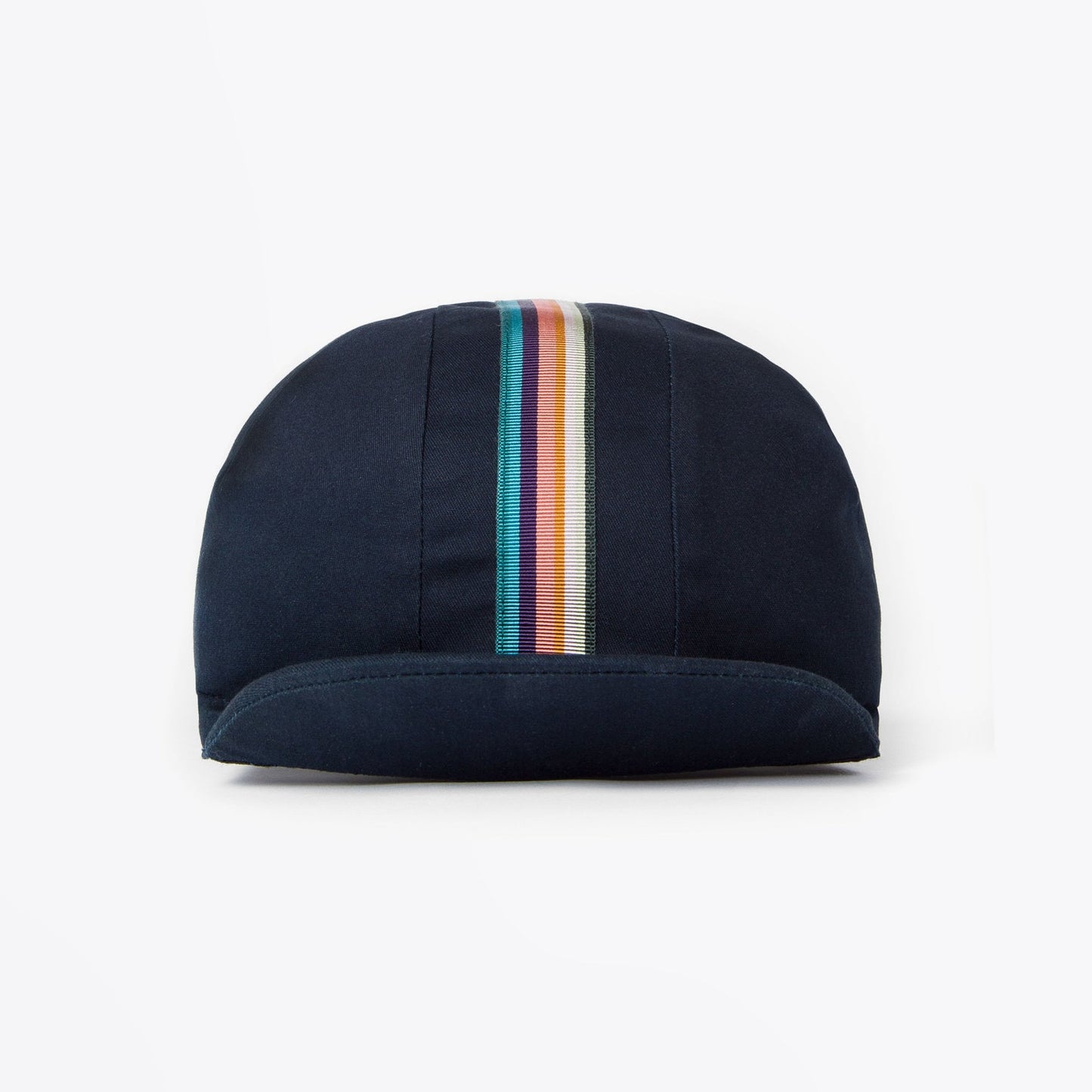 - Cycling Cap With Artist Stripe - Navy