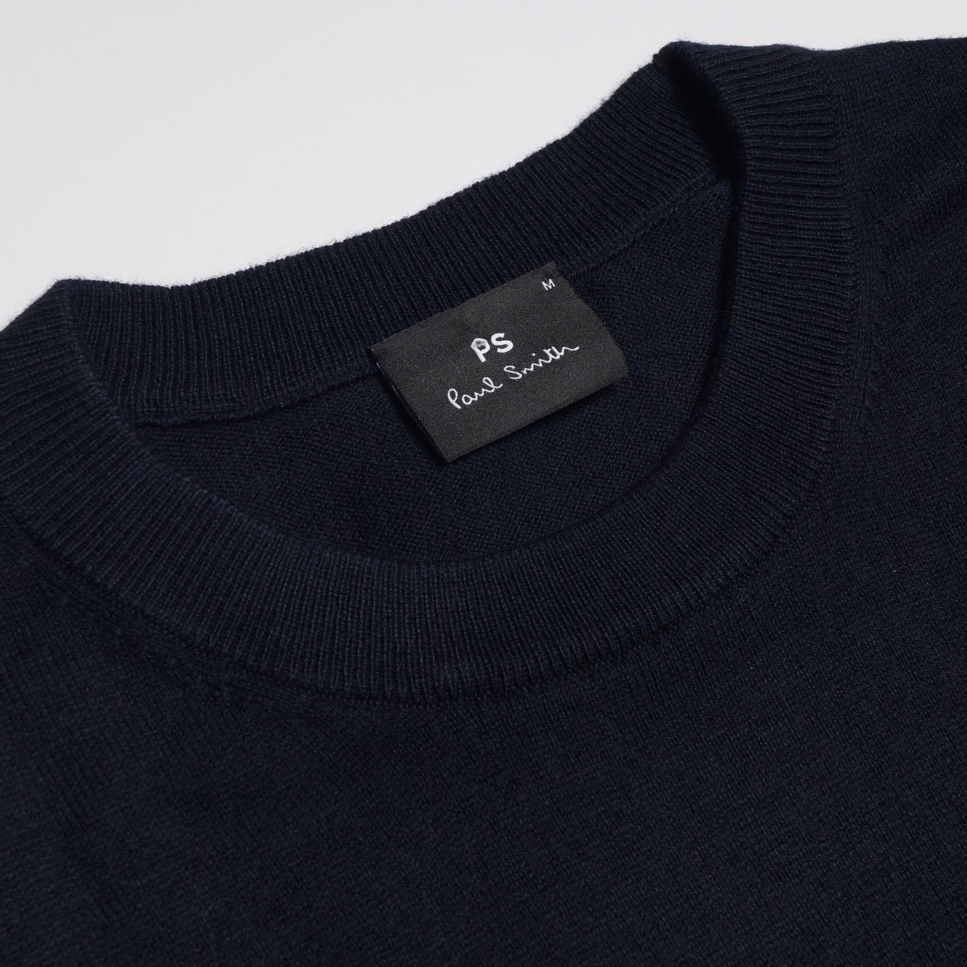 Paul Merino-Blend Mountain Sweater - Dark Navy