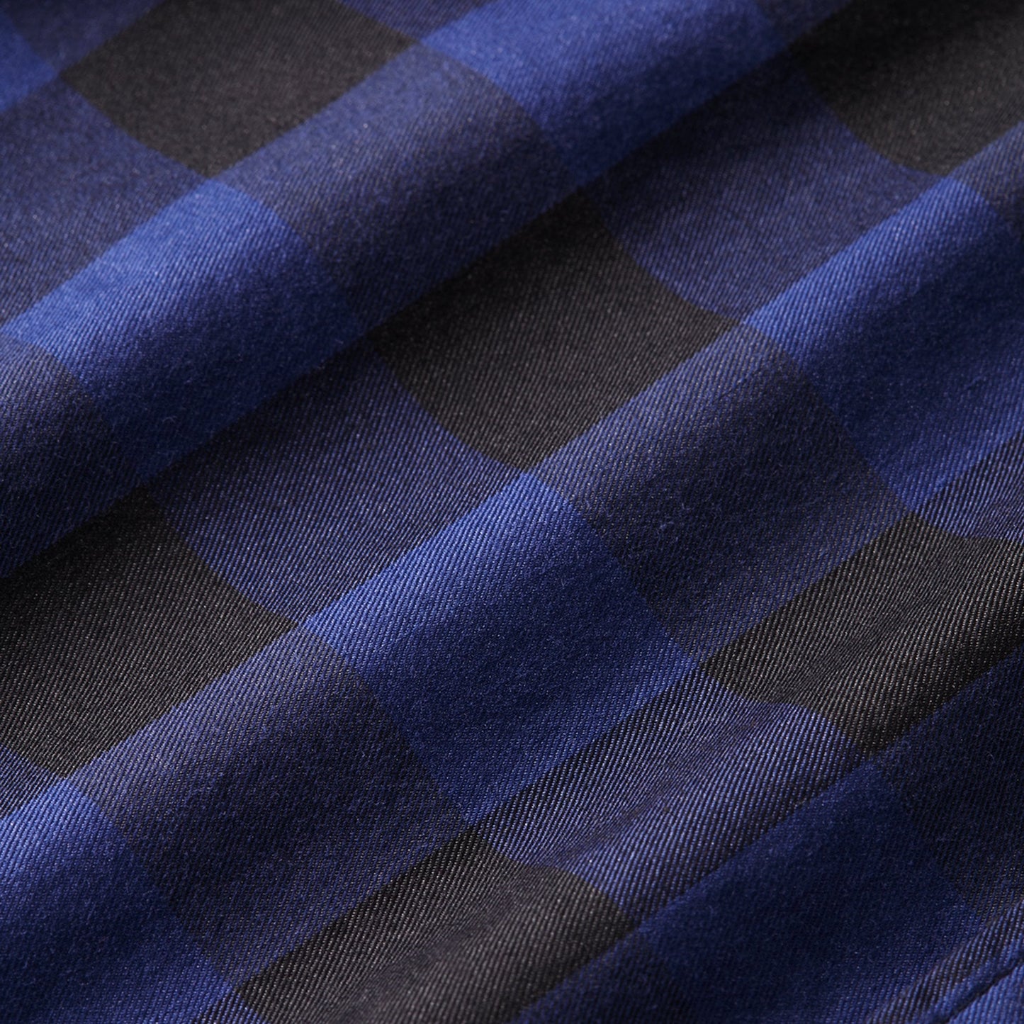 - Checked Shirt - Navy