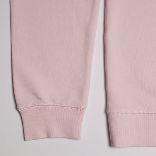 - Rose Patch Sweater - Powder Pink