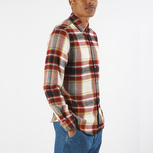 - Burgundi - Checked Shirt - Multi