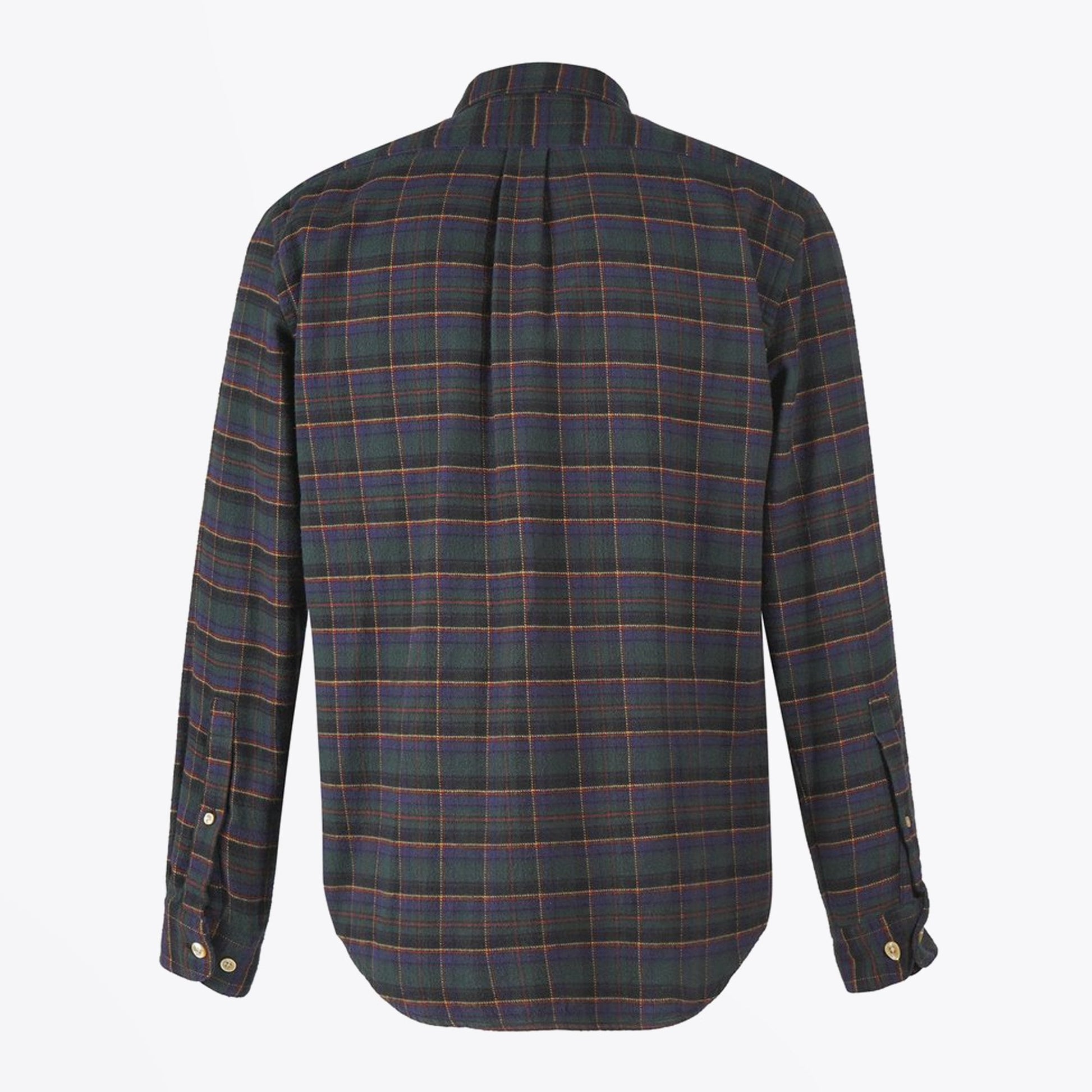 Portuguese Lordelo - Checked Shirt - Navy/Green