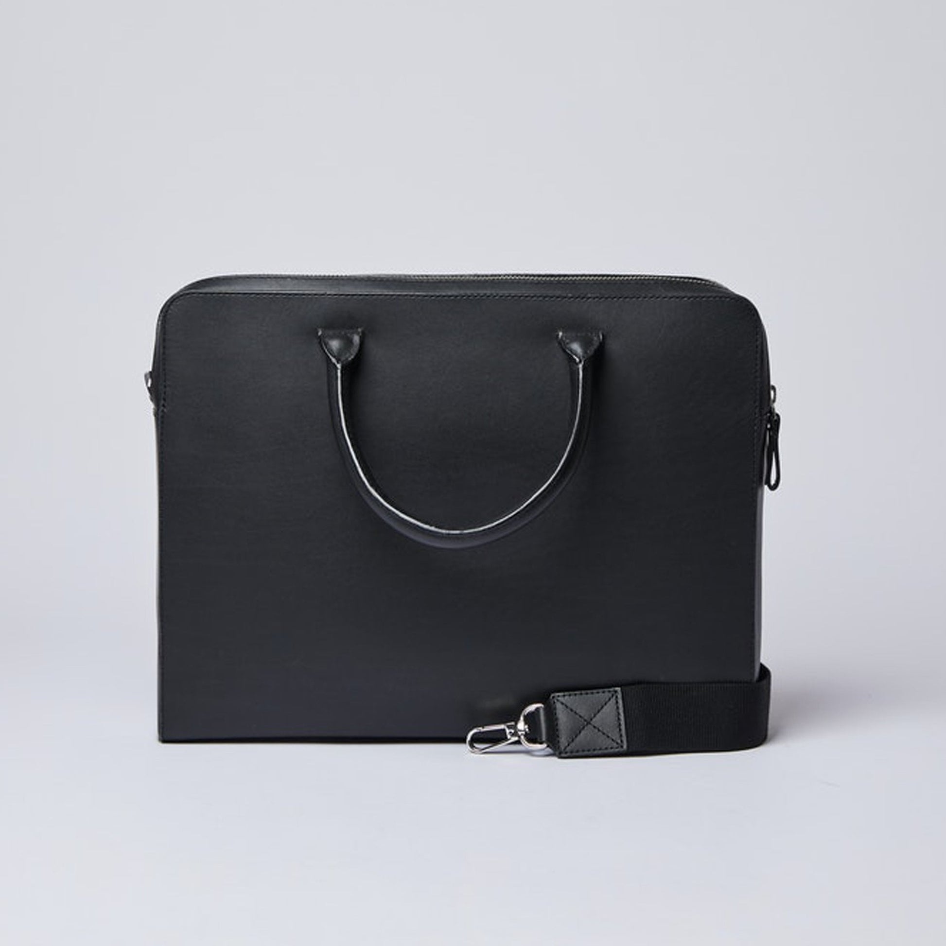 Sandqvist Lesli - Dual Zip Leather Bag - Black
