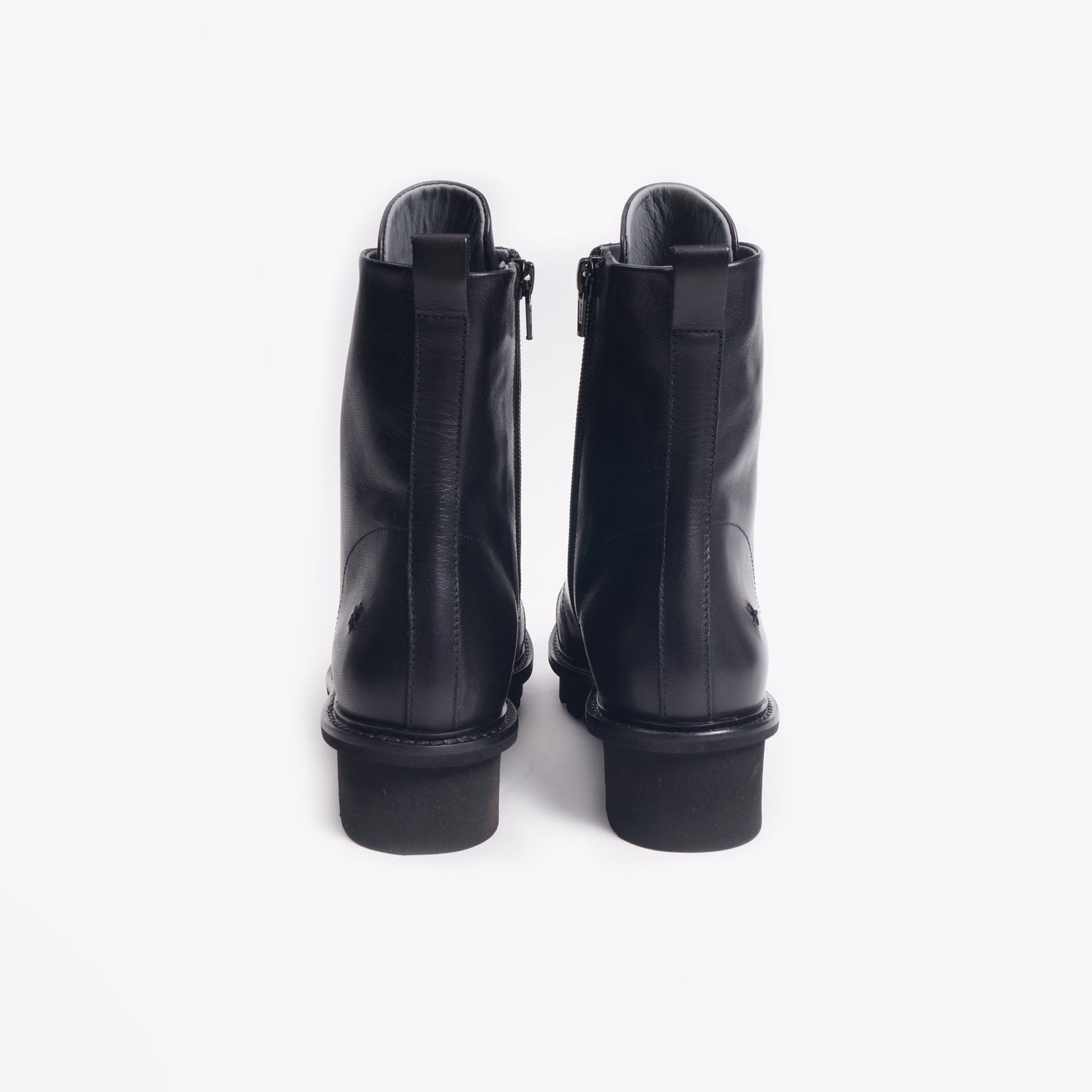 Patrizia Kuni - Leather Lace-up Boot - Black