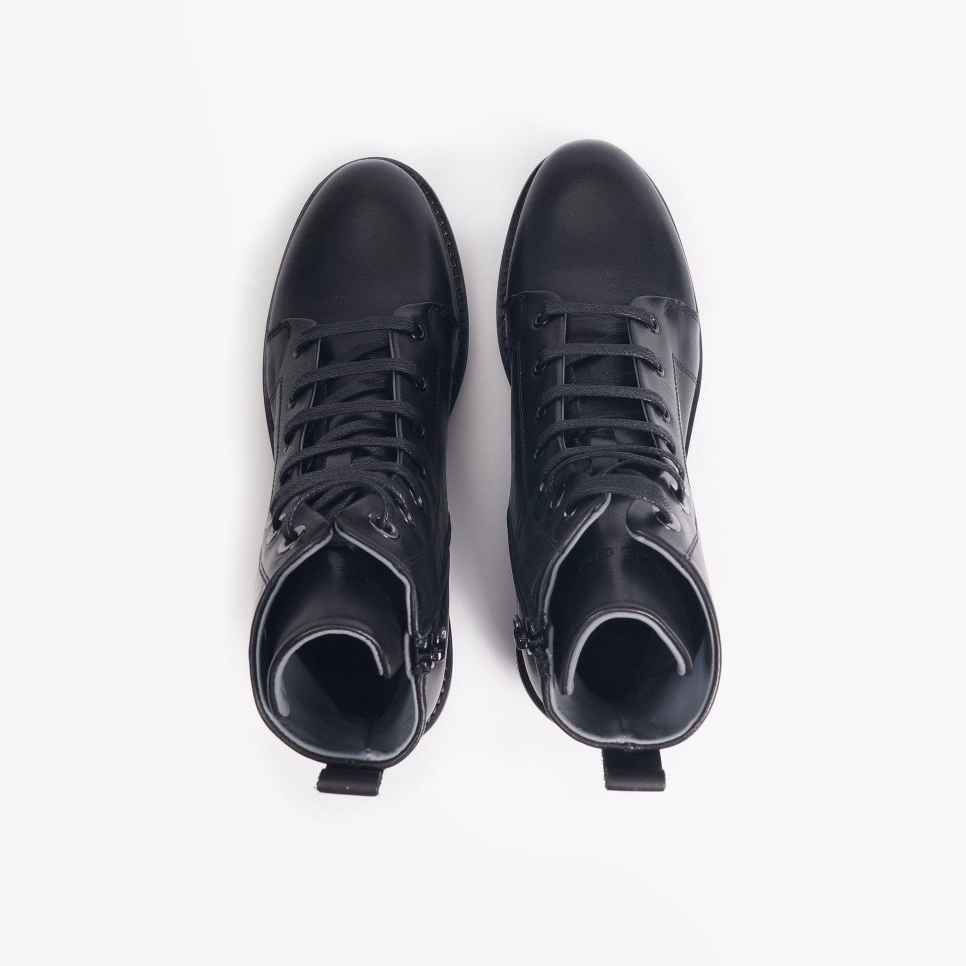 Patrizia Kuni - Leather Lace-up Boot - Black