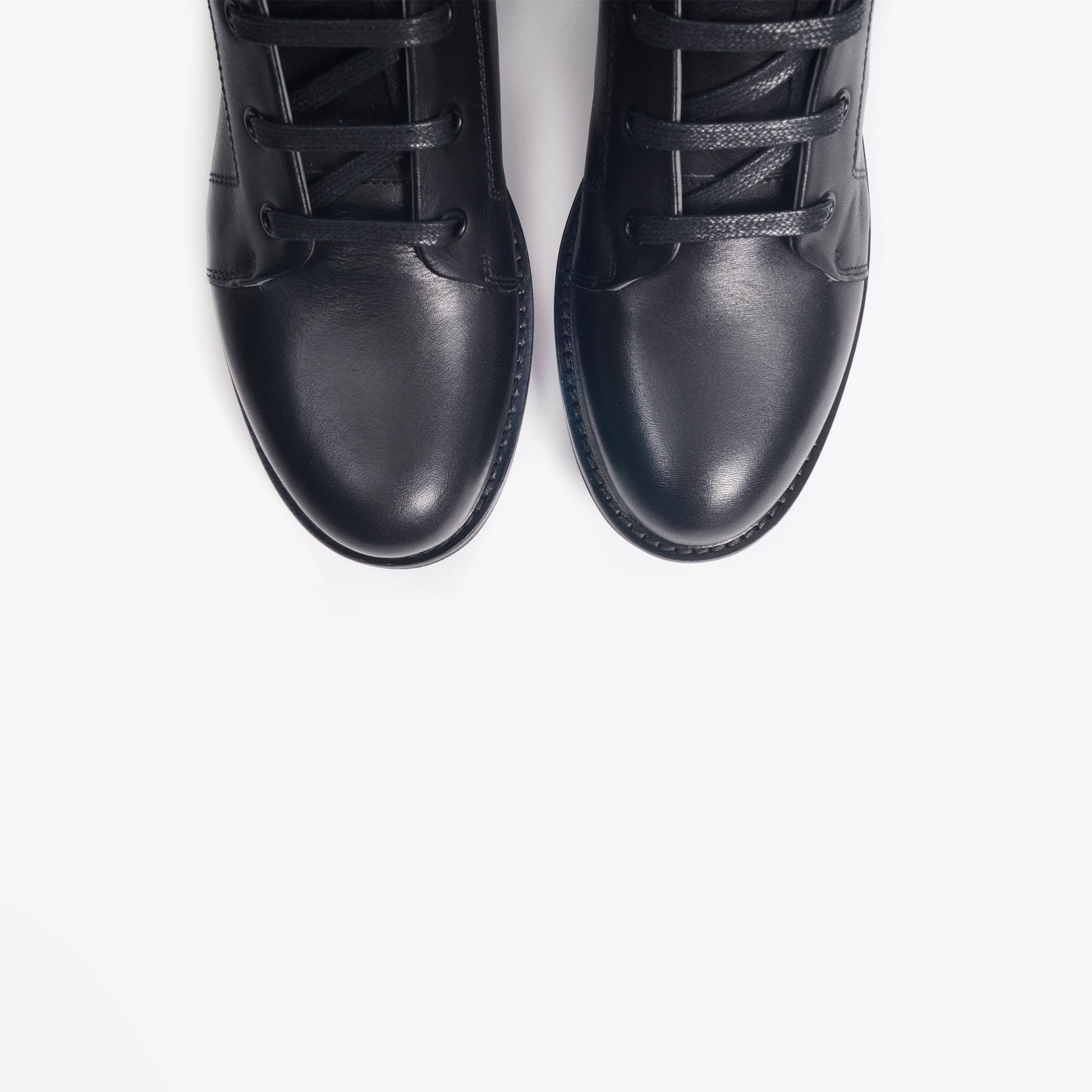 Patrizia Kuni - Leather Lace-up Boot - Black