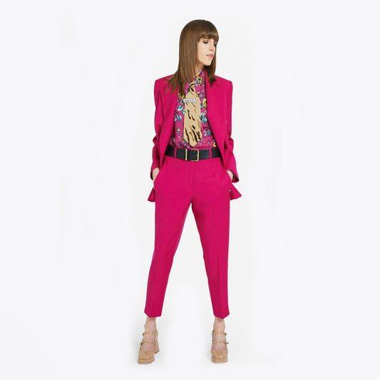 - Cigarette Trousers - Pink