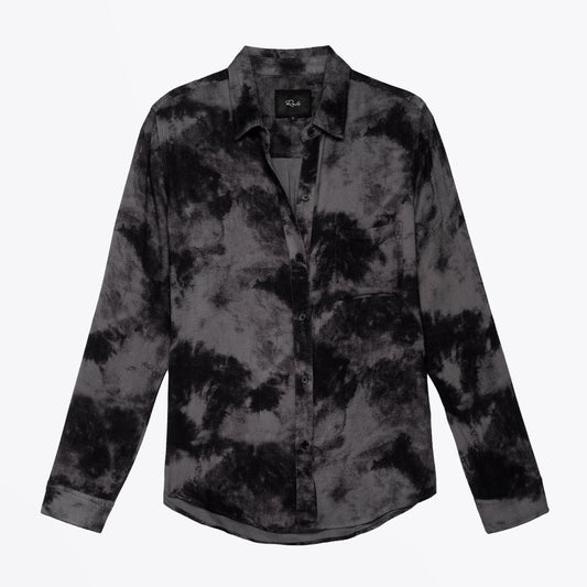Hunter - Tie-Dye Shirt - Charcoal