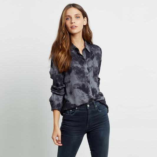 Hunter - Tie-Dye Shirt - Charcoal