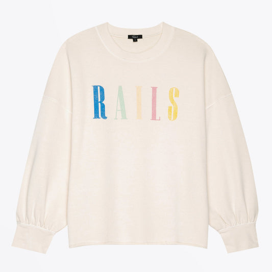 - Rails Signature Sweatshirt - Ivory