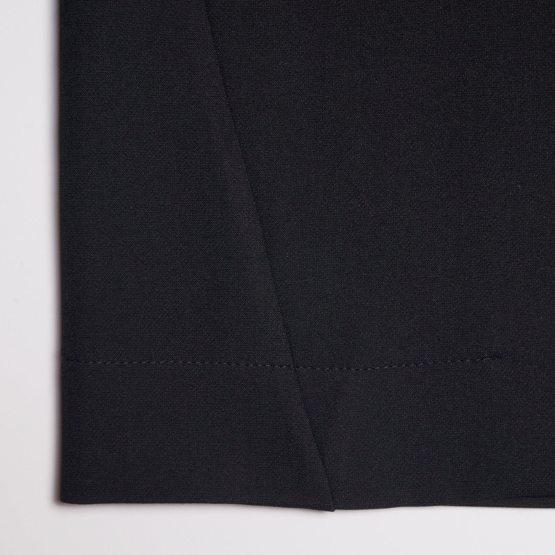 Ania Mantel Long Coat - Black
