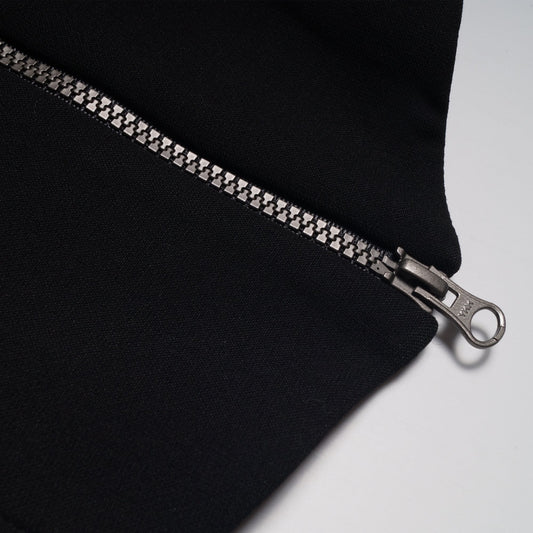 - Boxy Zipped Jacket - Black