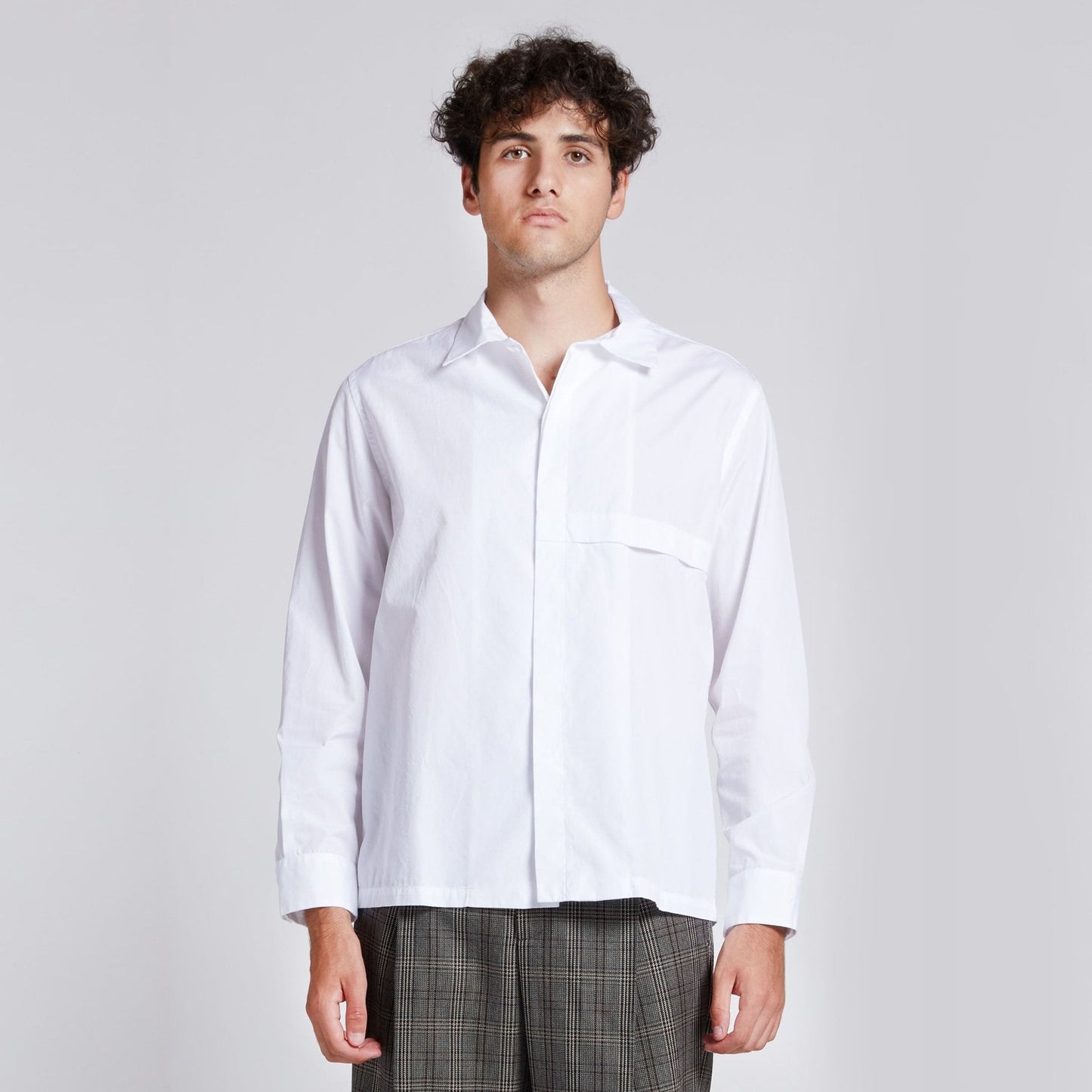 - Cotton Shirt - White