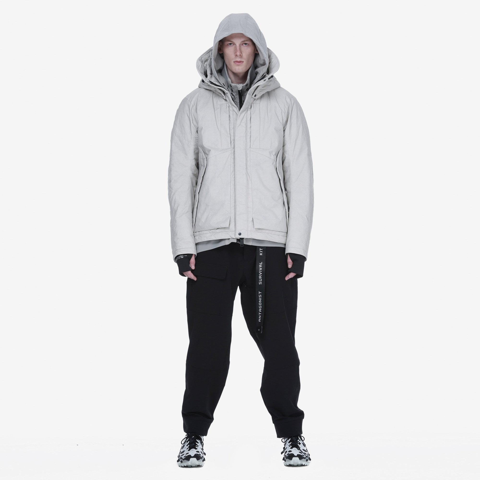 Krakatau - - Larsen - Padded Coat - Light Grey – MR & MRS STITCH.COM