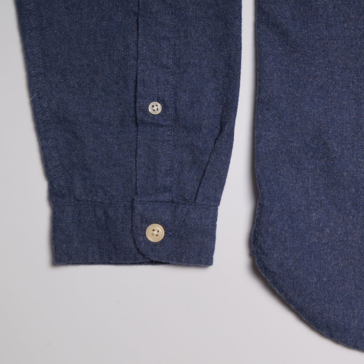 - Clerkenwell - Cotton Tab Shirt - Navy
