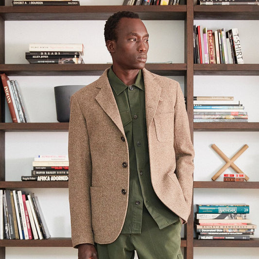 - Solms - Wool Jacket - Taupe