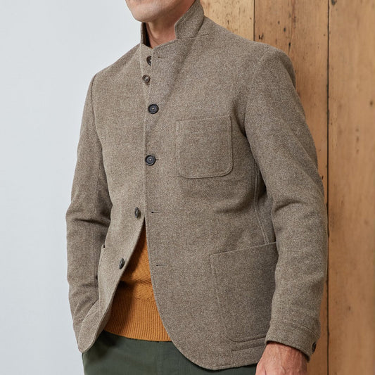 - Solms - Wool Jacket - Taupe