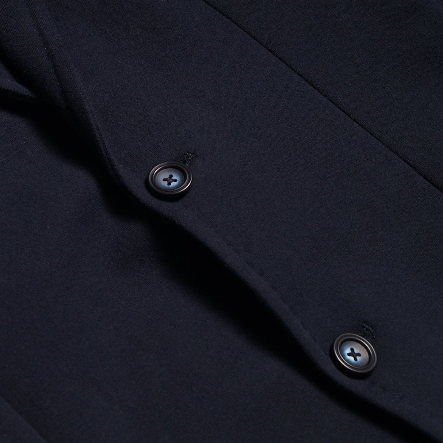 Jersey Fleece Blazer - Navy Blue