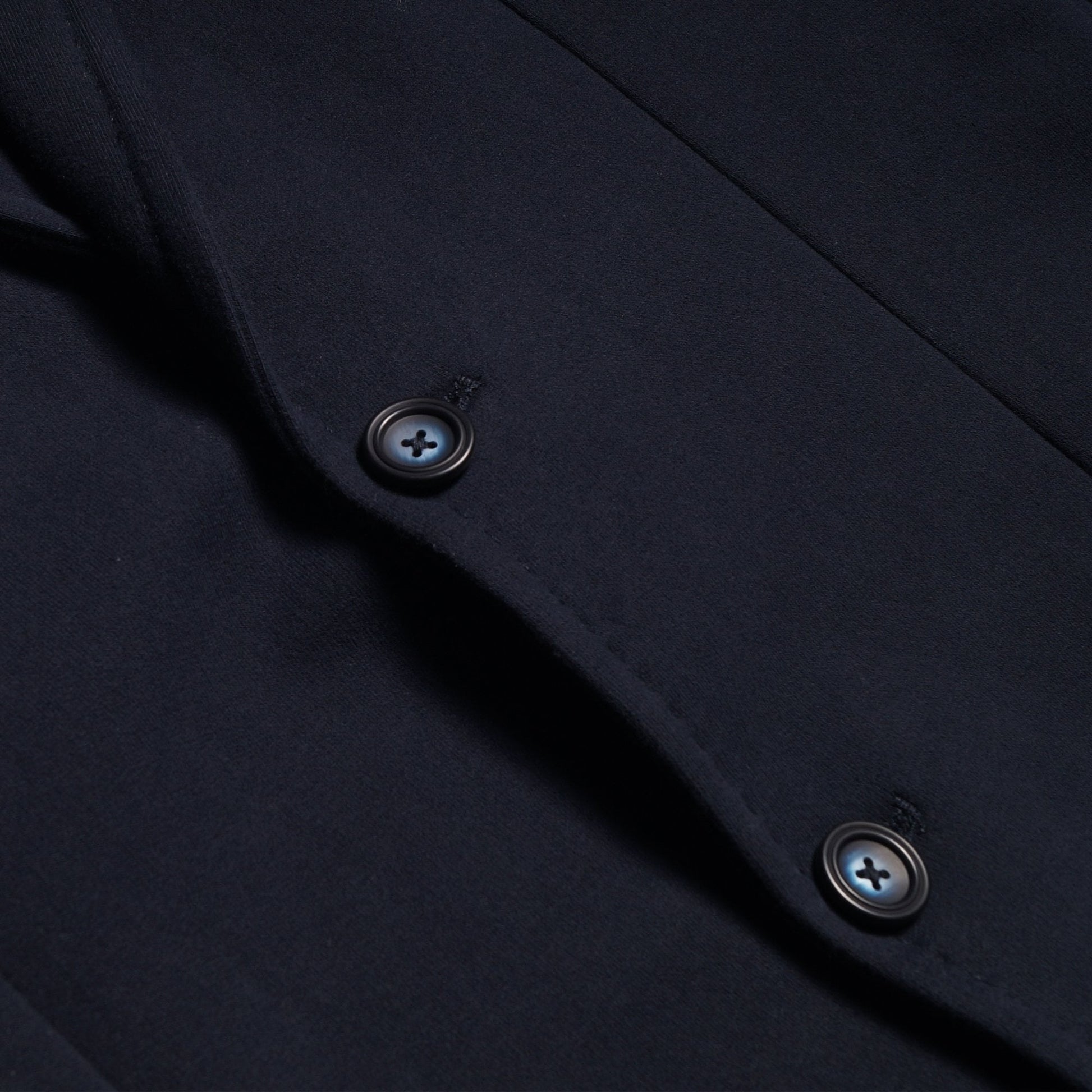 Circolo Jersey Fleece Blazer - Navy Blue