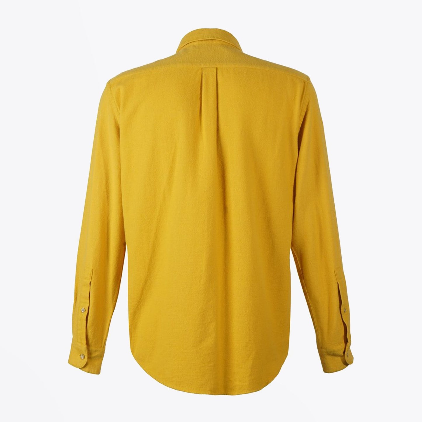 - Teca - Flannel Pocket Shirt - Mustard