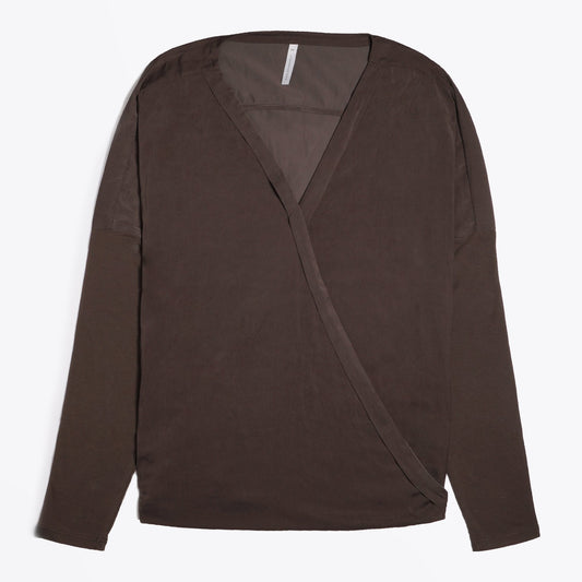 - Wrap-Around Top - Khaki