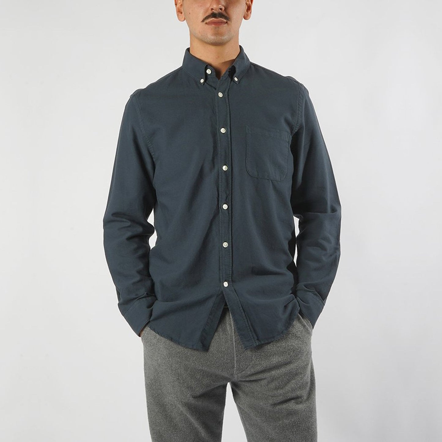 - Belavista - Pocket Shirt - Navy