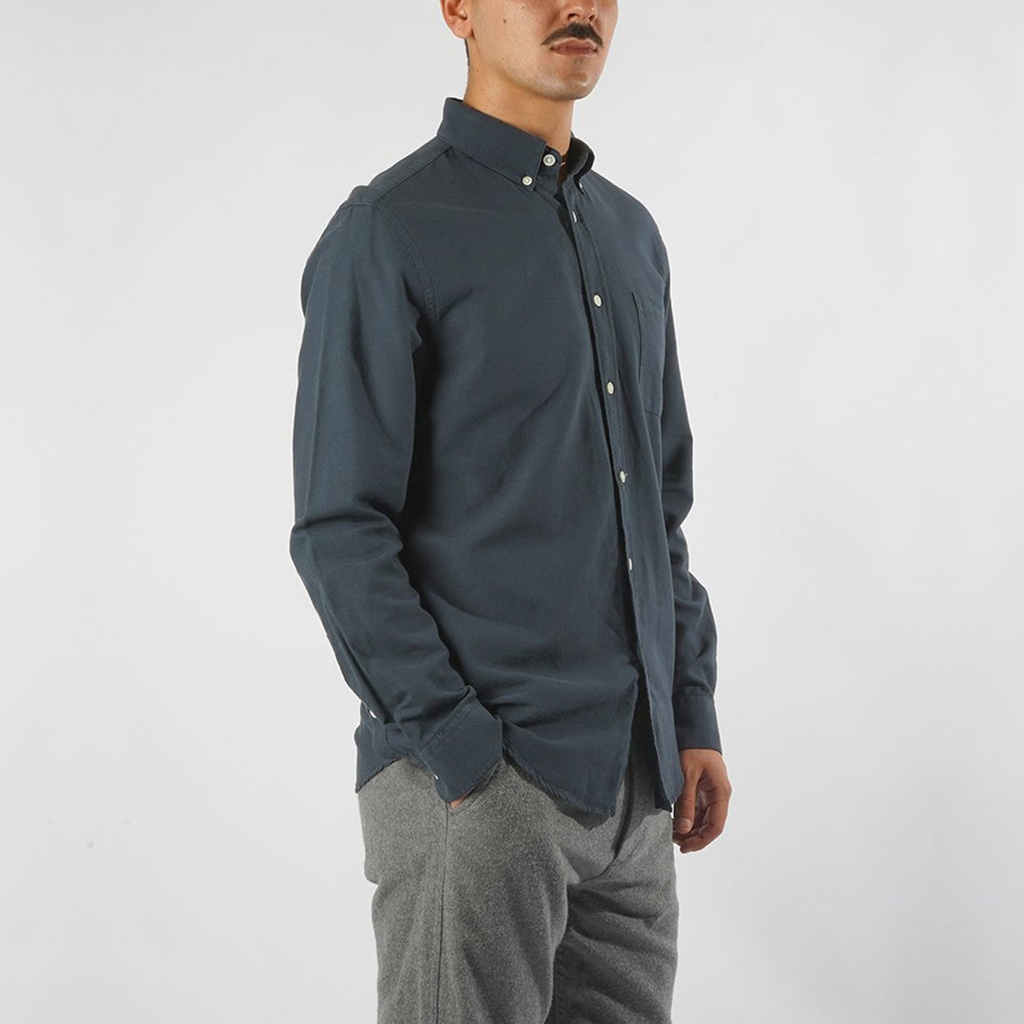 - Belavista - Pocket Shirt - Navy