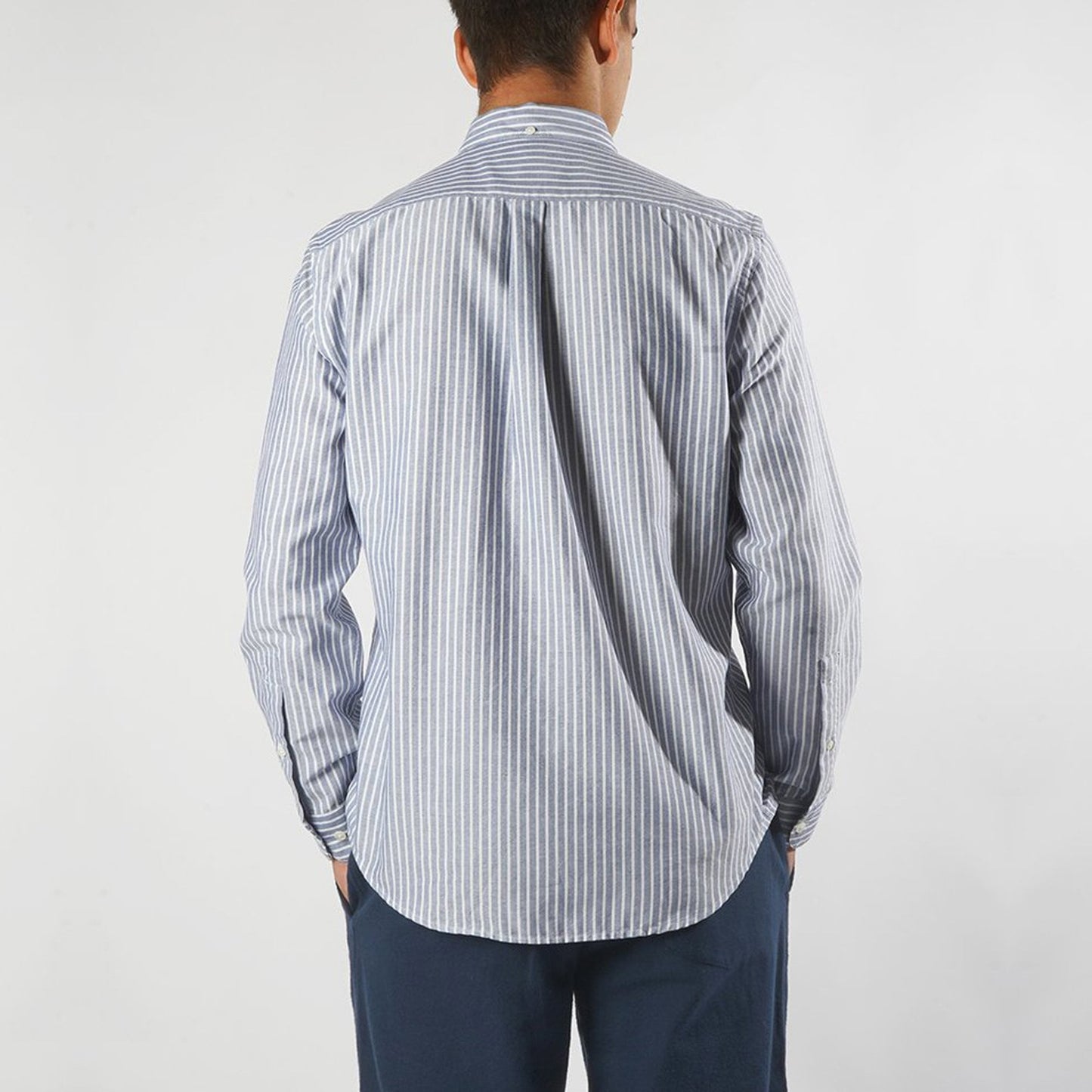 - Belavista - Stripe Shirt - Blue/White
