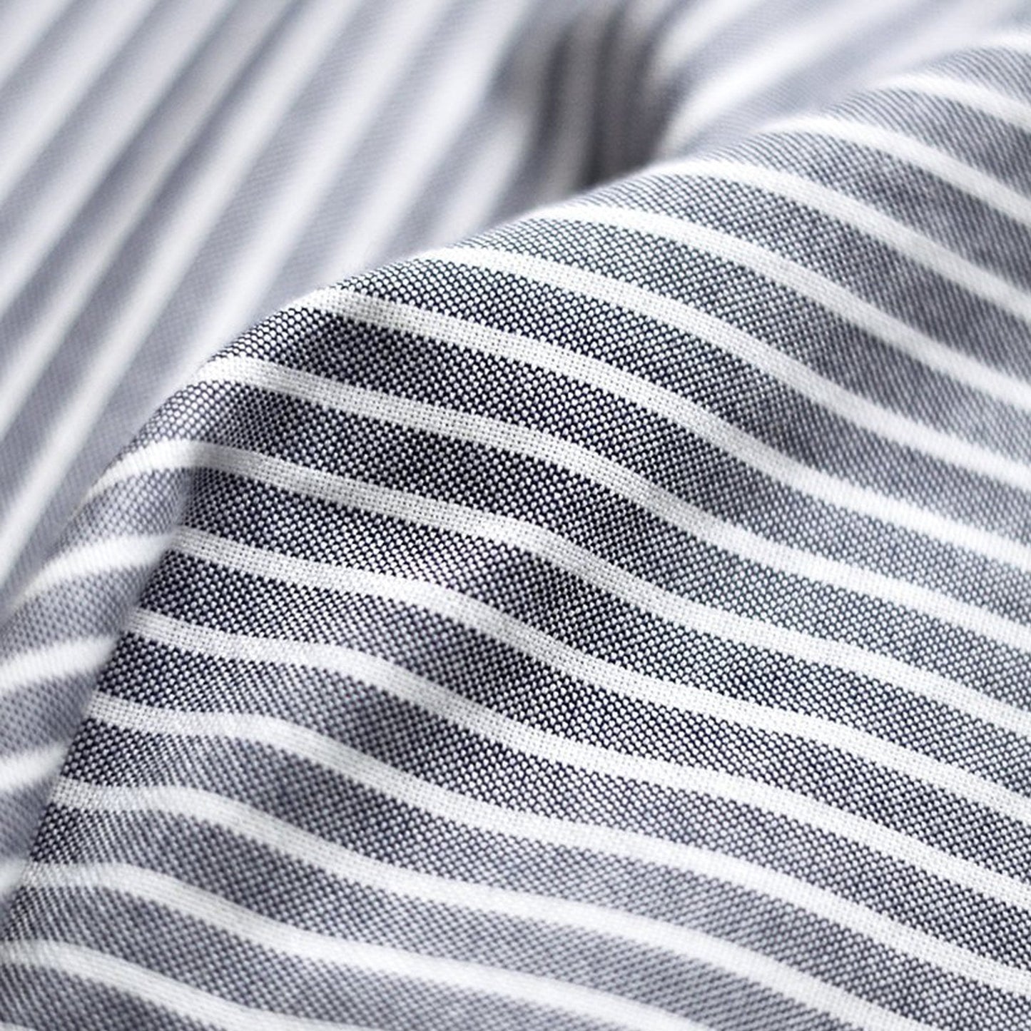 - Belavista - Stripe Shirt - Blue/White