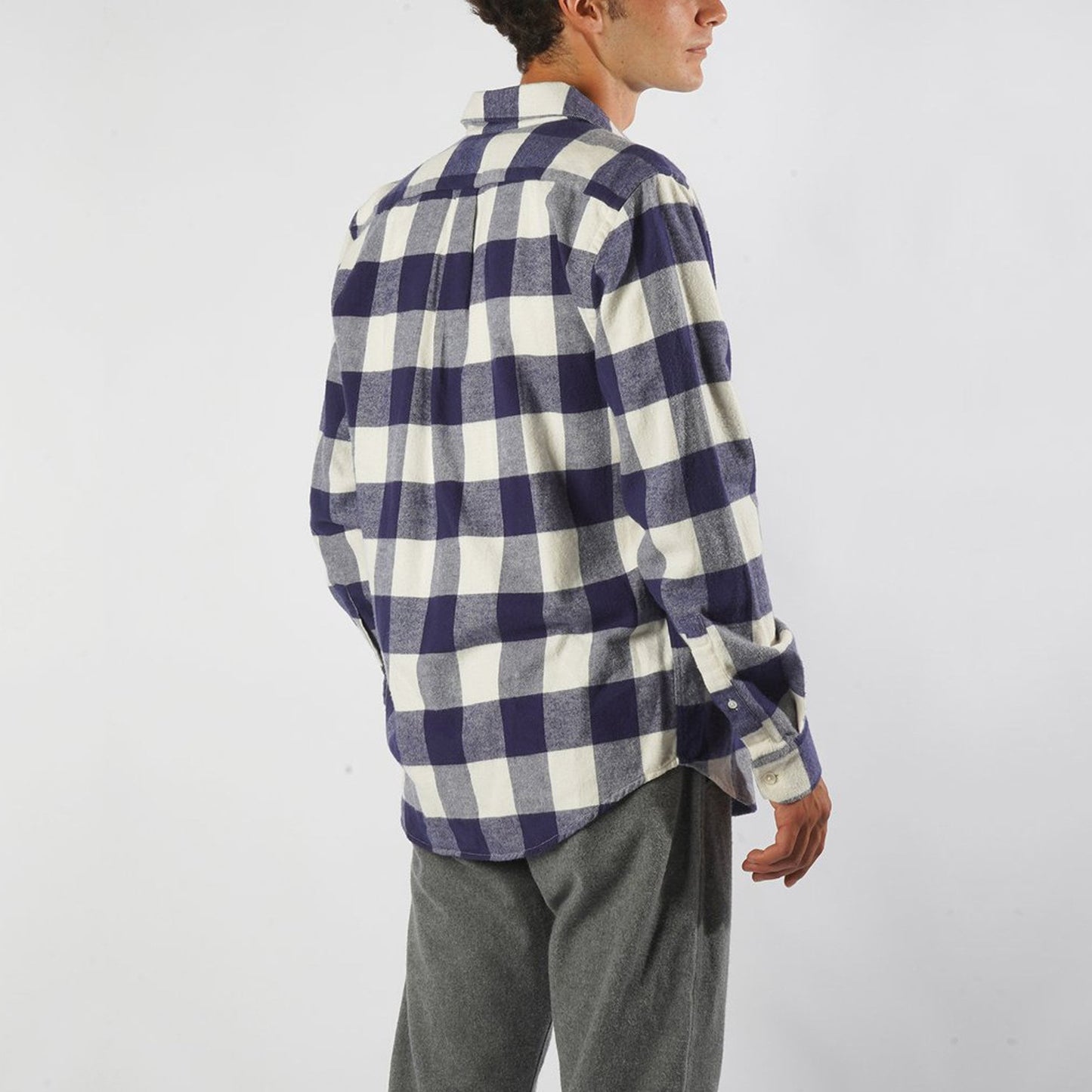- Buffalo - Checked Shirt - Blue/White