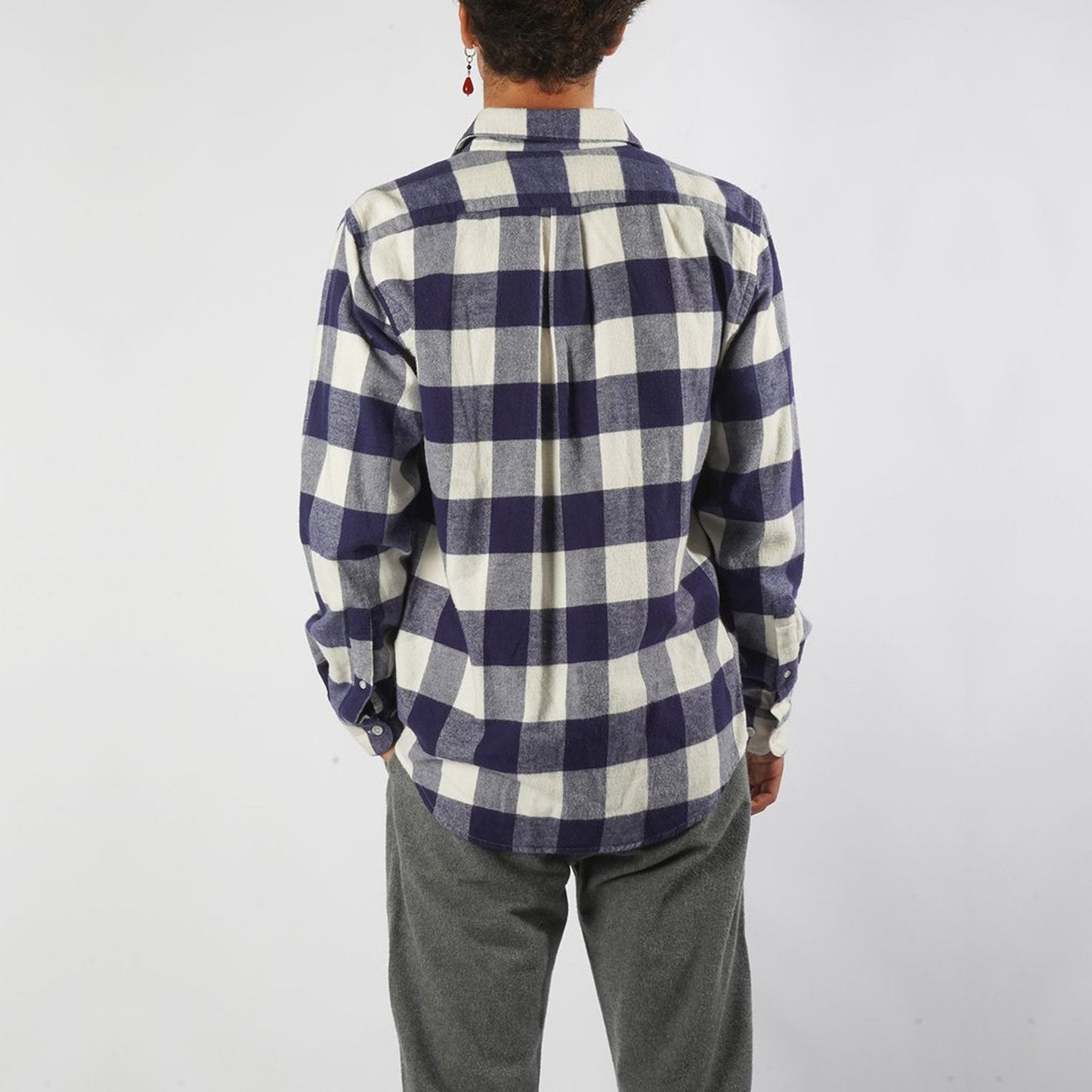 - Buffalo - Checked Shirt - Blue/White