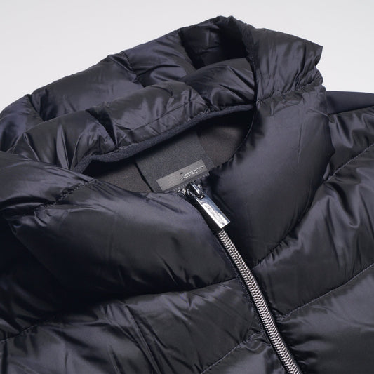Fleece Hooded Jacket - Navy