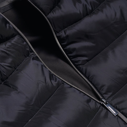 Fleece Hooded Jacket - Navy