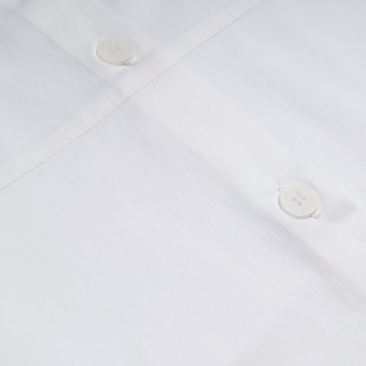 - Cotton Stretch Shirt - White