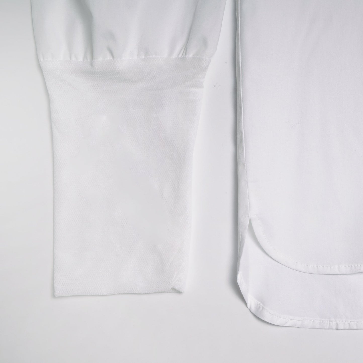 - Cotton Stretch Shirt - White