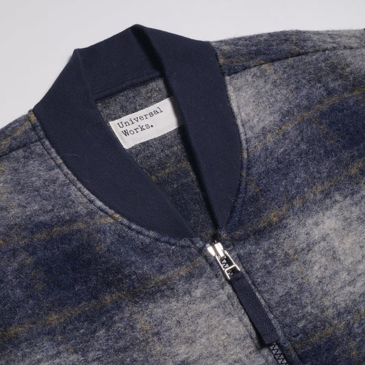 - Austin Wool Fleece Waistcoat - Navy