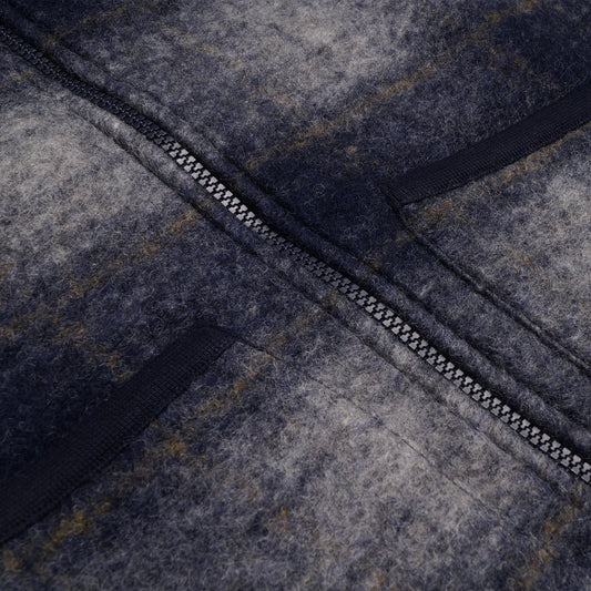 - Austin Wool Fleece Waistcoat - Navy