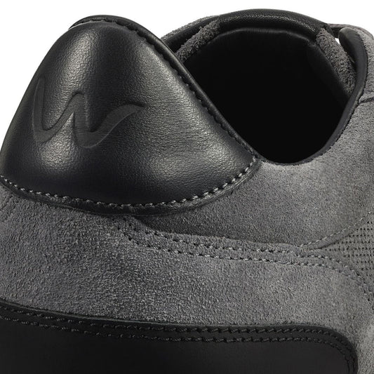 - Farell Suede Trainers - Grey