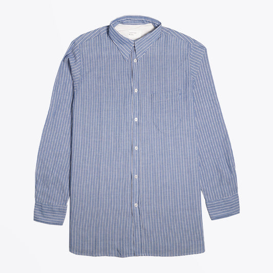 - Brook - Stripe Shirt - Blue