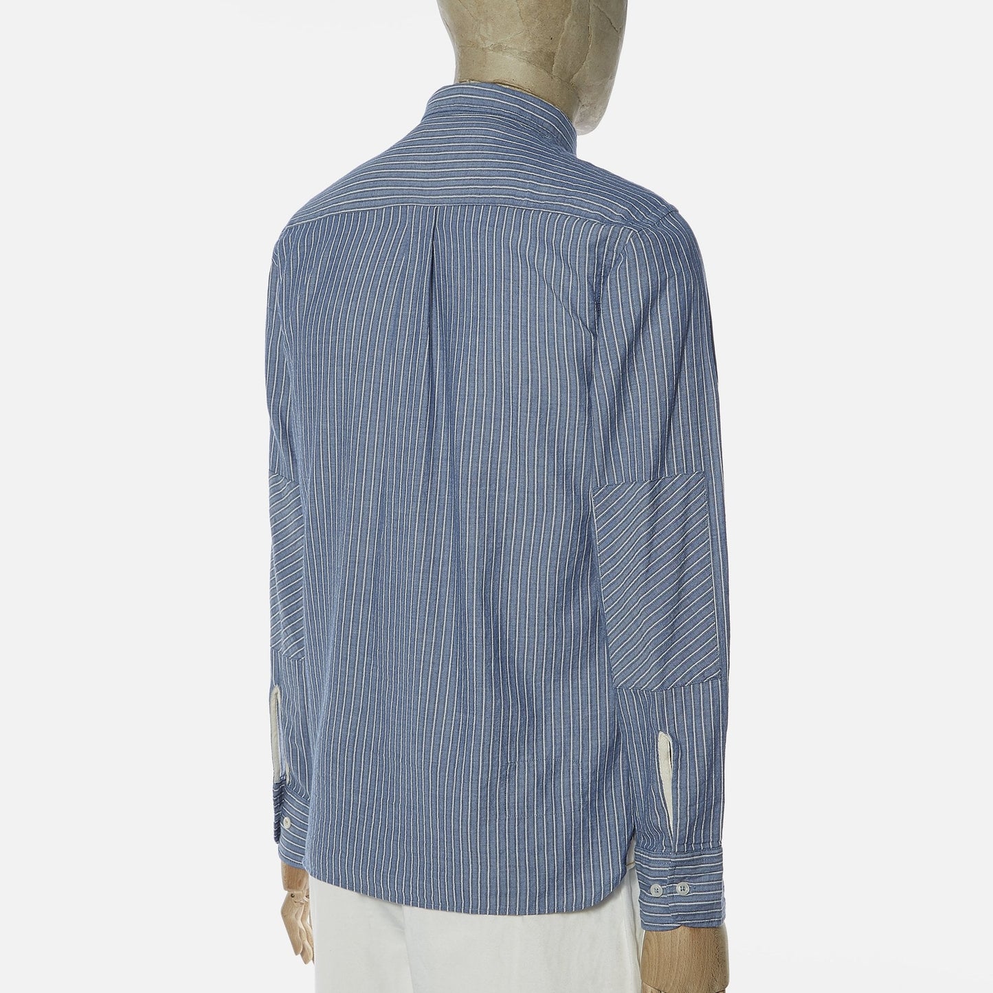 - Brook - Stripe Shirt - Blue