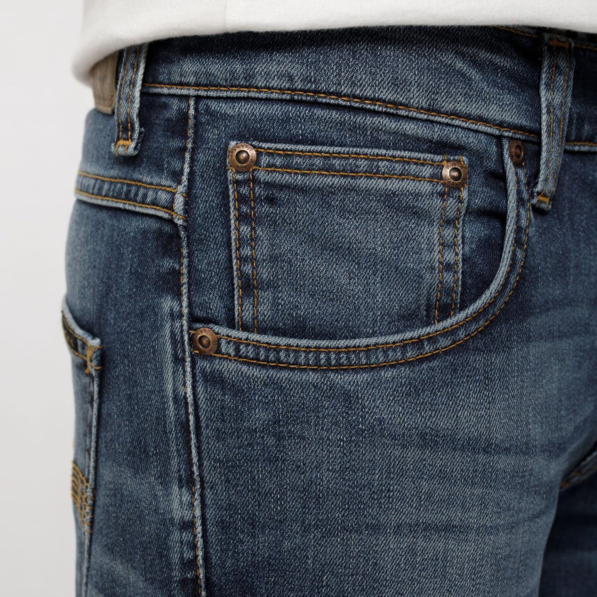 Nudie Grim Tim - Indigo Feeling Jeans - Blue