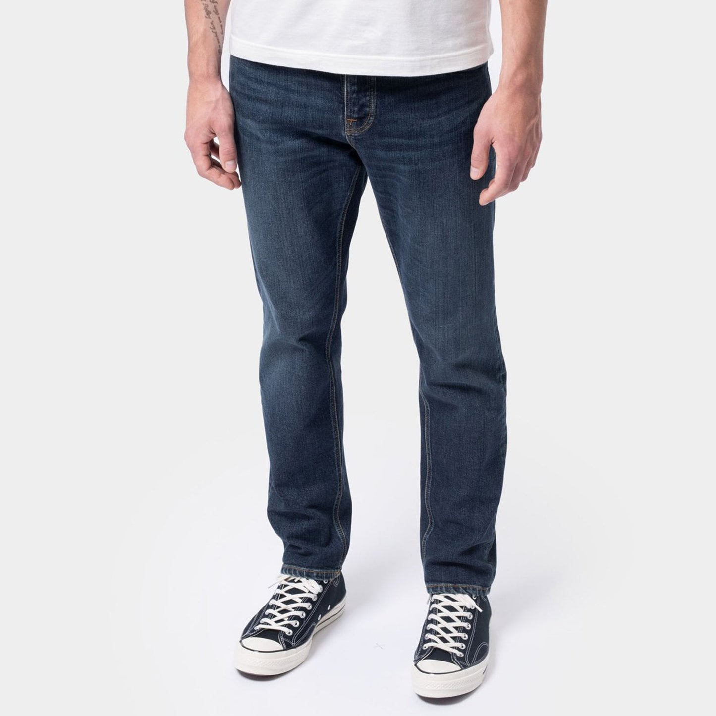 - Steady Eddie II - Dark Classic Jeans - Blue