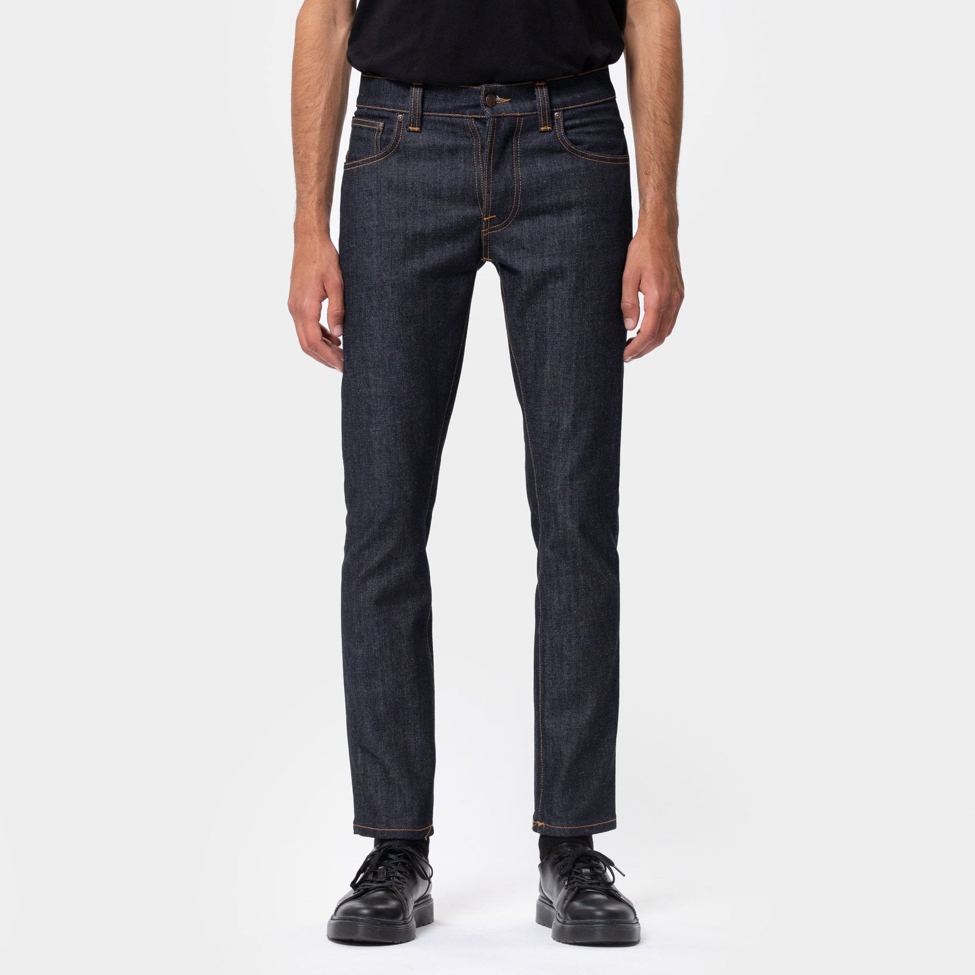 Nudie Grim Tim - Dry True Navy Jeans