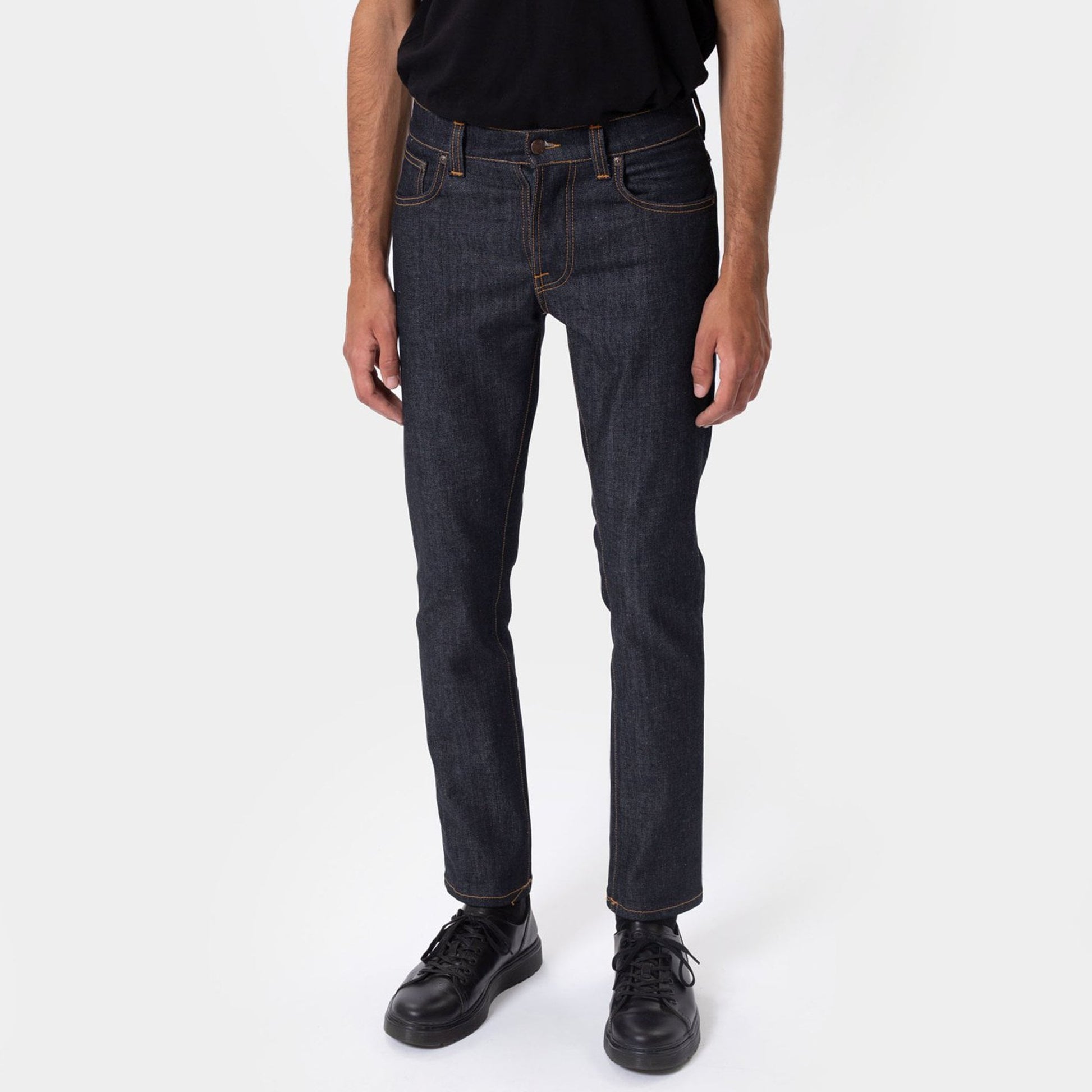 Nudie Grim Tim - Dry True Navy Jeans