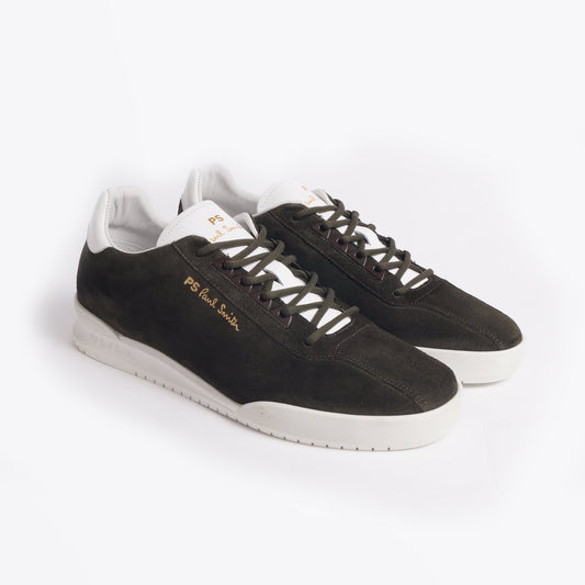 - Suede 'Achirus' Sneakers - Olive Green