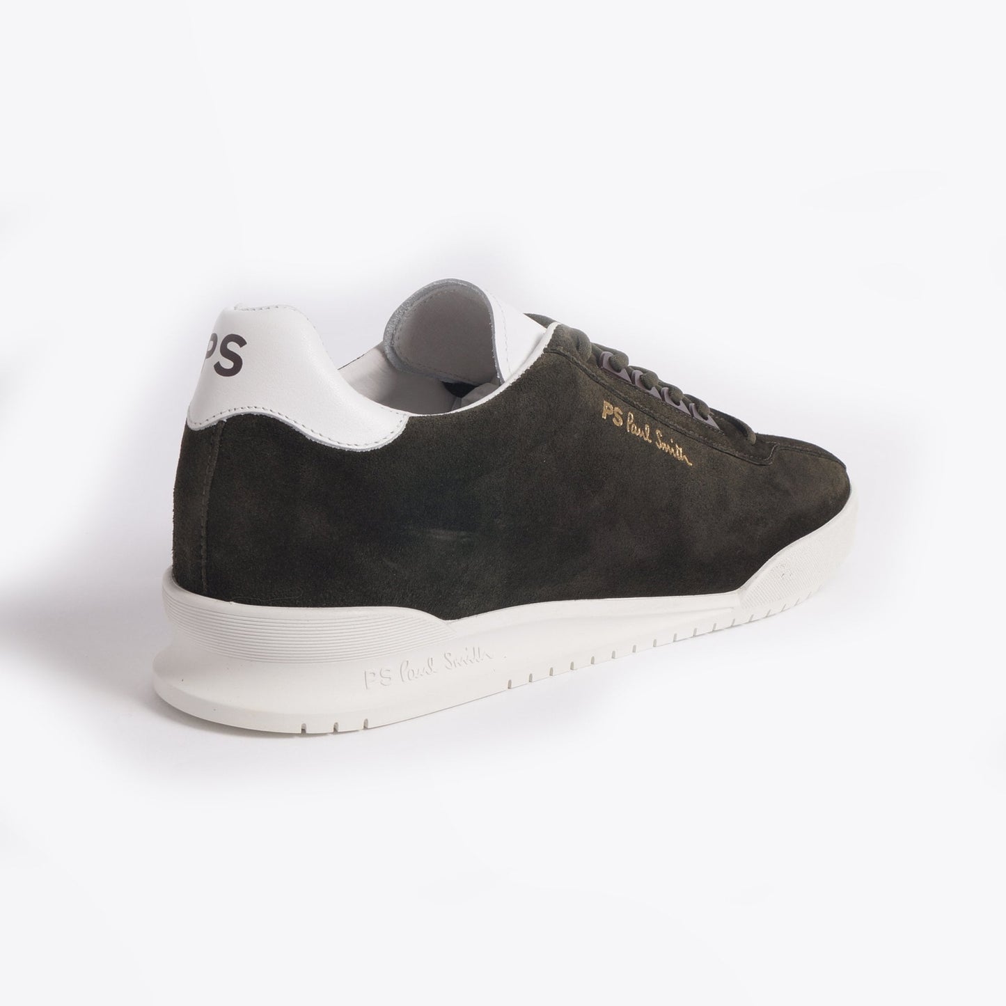 - Suede 'Achirus' Sneakers - Olive Green